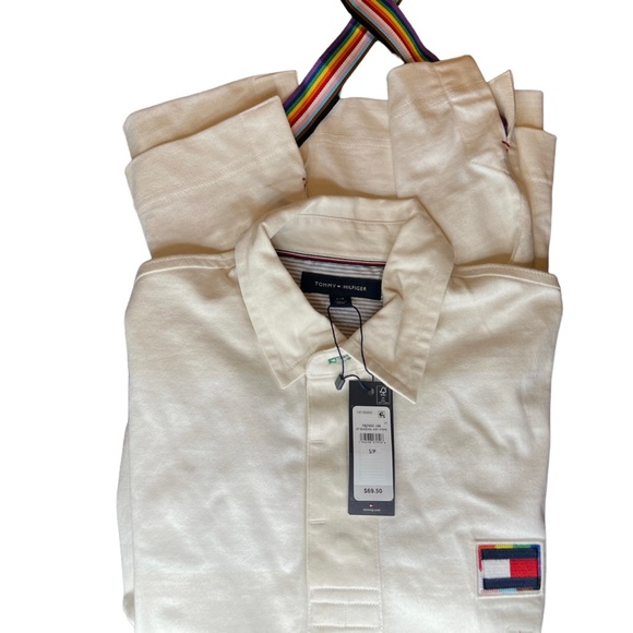Tommy Hilfiger Pride Short Sleeve Polo NWT Size S - Picture 1 of 8